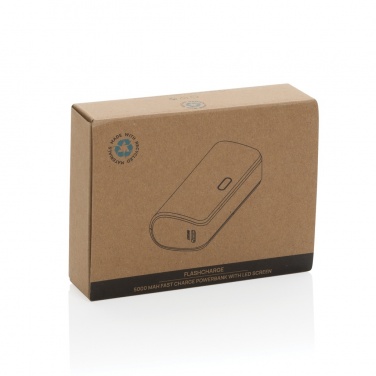 Logotrade reklaamtoote foto: FlashCharge RCS rplastic 5000 mah kiirlaadimise akupank